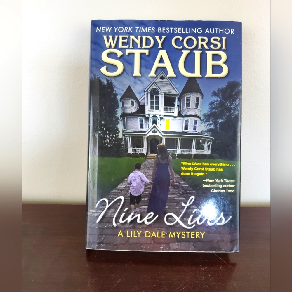 Nine Lives : A Lily Dale Mystery by Wendy Corsi Staub ~ Hardback Pre-Owned